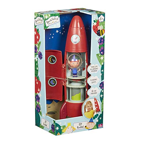 Ben & Holly Elf Rocket, Ben & Holly's Little Kingdom, interative toy, lights & sounds, imaginative play, gift for 3-6 year old Ben & Holly Elf Rocket, Ben & Holly's Little Kingdom, interative toy, lights & sounds, imaginative play, gift for 3-6 year old von Ben & Holly