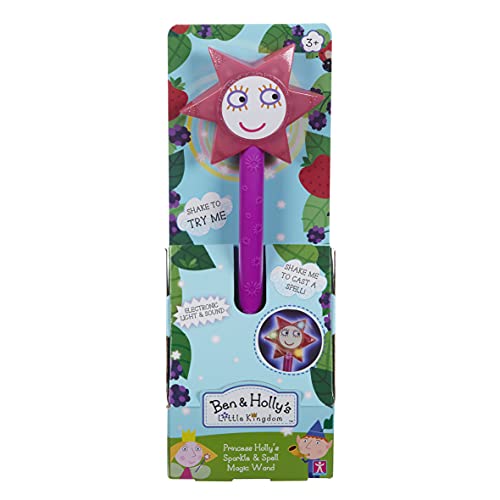 Ben & Holly Princess Holly's Magical Wand with Speech & Sound, Ben & holly's Little Kingdom, Interactive Toy, Imaginative Play, Red Ben & Holly Princess Holly's Magical Wand with Speech & Sound, Ben & holly's Little Kingdom, Interactive Toy, Imaginative Play, Red von Ben & Holly