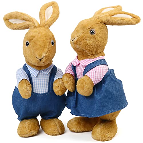 BenBen 2 Stück Kuscheltier Hase 30 cm Plüschtier Niedlich Weich Geschenk für Jungen und Mädchen BenBen 2 Stück Kuscheltier Hase 30 cm Plüschtier Niedlich Weich Geschenk für Jungen und Mädchen von BenBen