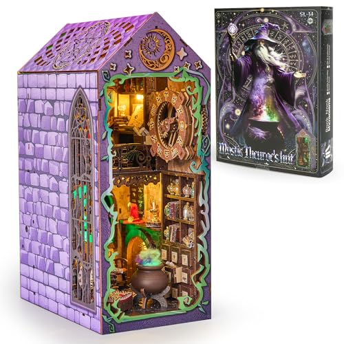 BenBen DIY Miniaturhaus Kit, Puppenhaus Buchecke Bibliothek Winziges Haus Bücherregal Dekor BenBen DIY Miniaturhaus Kit, Puppenhaus Buchecke Bibliothek Winziges Haus Bücherregal Dekor von BenBen