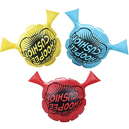 Benasan Whoopie Whoopie Kissen für Kinder und Erwachsene, für Zuhause und Büro, Whoopie Kissen, klassisches Witzkissen, zwei Löcher, 18,8 cm, 3 Stück Benasan Whoopie Whoopie Kissen für Kinder und Erwachsene, für Zuhause und Büro, Whoopie Kissen, klassisches Witzkissen, zwei Löcher, 18,8 cm, 3 Stück von Benasan