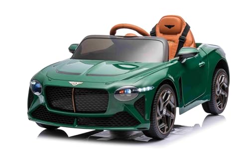 Elektrisches Kinderauto Bentley Bacalar 12V, grün, Türen öffnen nach Oben, 2,4 GHz Fernbedienung, LED-Beleuchtung, USB/AUX-Anschluss, Federung, Lithium-Akku, 2 x 25W Motor, Originale Lizenz Elektrisches Kinderauto Bentley Bacalar 12V, grün, Türen öffnen nach Oben, 2,4 GHz Fernbedienung, LED-Beleuchtung, USB/AUX-Anschluss, Federung, Lithium-Akku, 2 x 25W Motor, Originale Lizenz von Beneo Motors