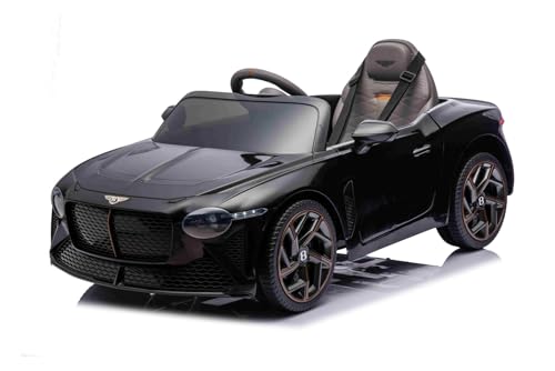 Elektrisches Kinderauto Bentley Bacalar 12V, schwarz, Türen öffnen nach Oben, 2,4 GHz Fernbedienung, LED-Beleuchtung, USB/AUX-Anschluss, Federung, Lithium-Akku, 2 x 25W Motor, Originale Lizenz Elektrisches Kinderauto Bentley Bacalar 12V, schwarz, Türen öffnen nach Oben, 2,4 GHz Fernbedienung, LED-Beleuchtung, USB/AUX-Anschluss, Federung, Lithium-Akku, 2 x 25W Motor, Originale Lizenz von Beneo Motors