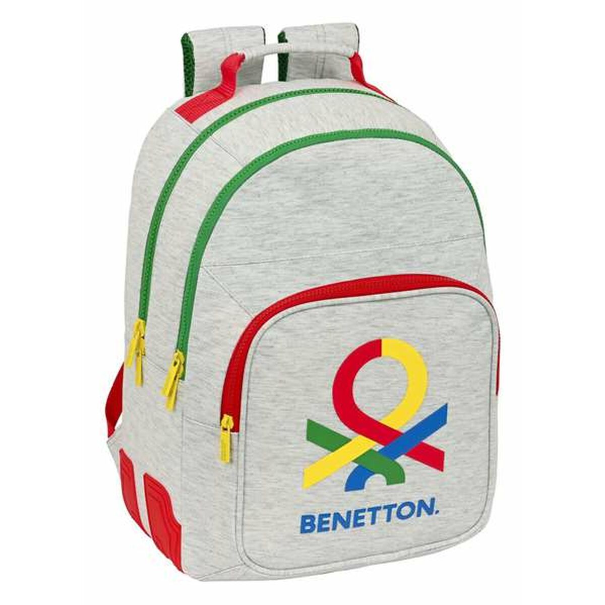 Schulranzen Benetton Pop Grau 32 x 42 x 15 cm von Benetton