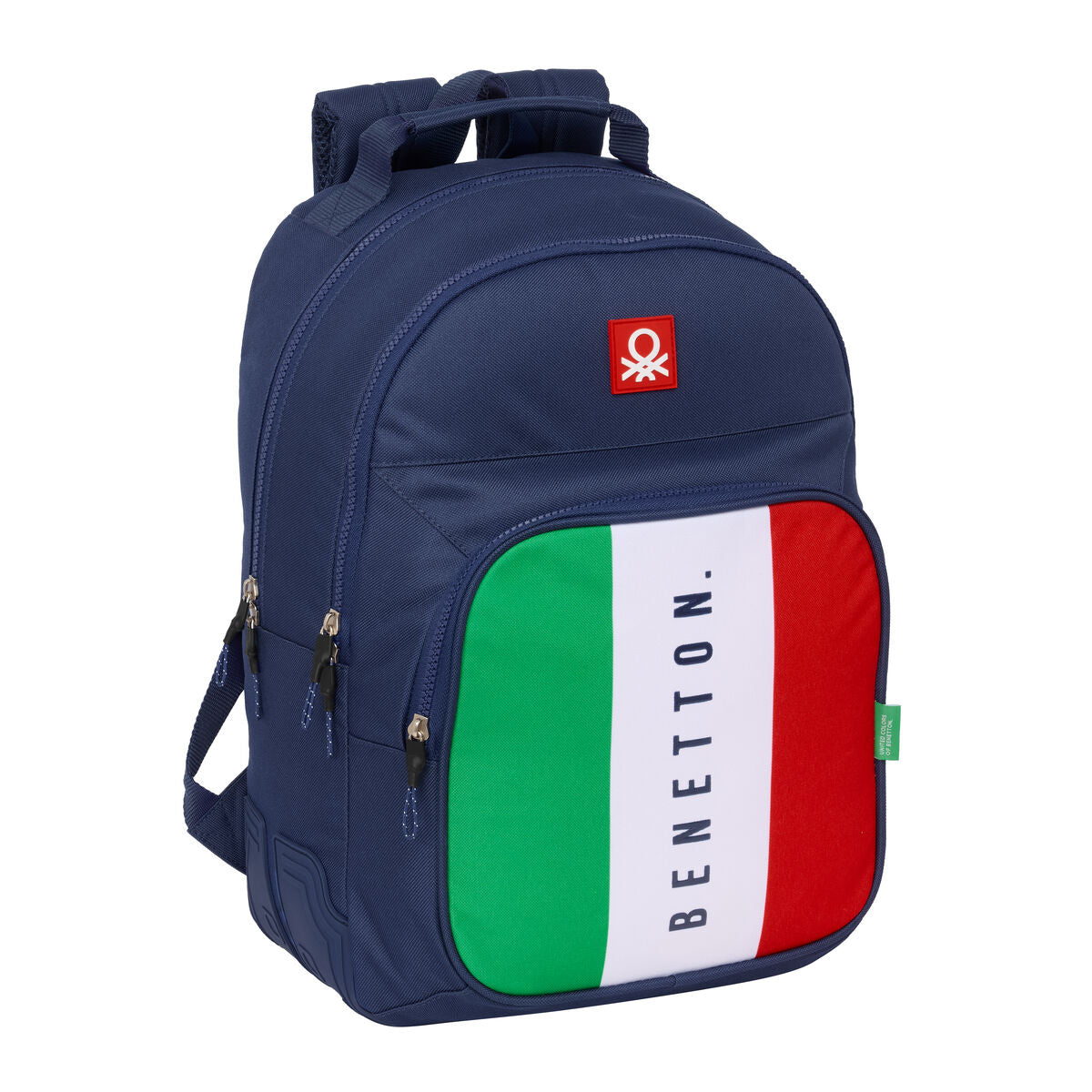 Schulrucksack Benetton Flag Marineblau 32 x 42 x 15 cm Schulrucksack Benetton Flag Marineblau 32 x 42 x 15 cm von Benetton