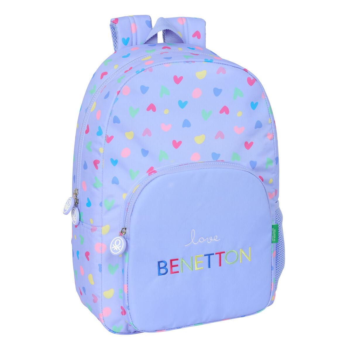 Schulrucksack Benetton Lila Lila 30 x 46 x 14 cm Schulrucksack Benetton Lila Lila 30 x 46 x 14 cm von Benetton