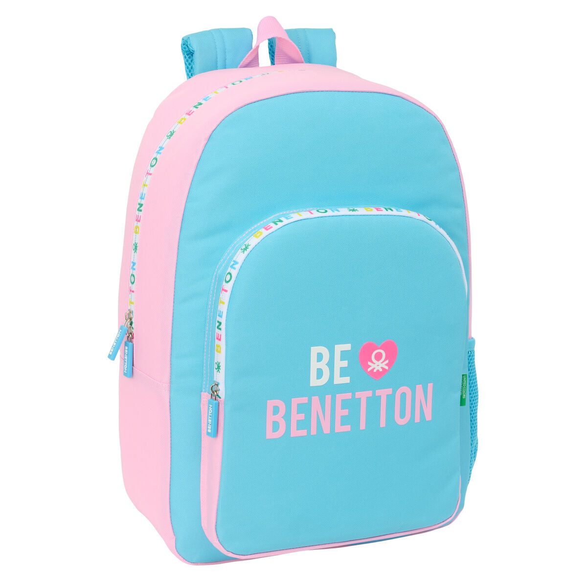 Schulrucksack Benetton Unique Rosa türkis 30 x 46 x 14 cm Schulrucksack Benetton Unique Rosa türkis 30 x 46 x 14 cm von Benetton