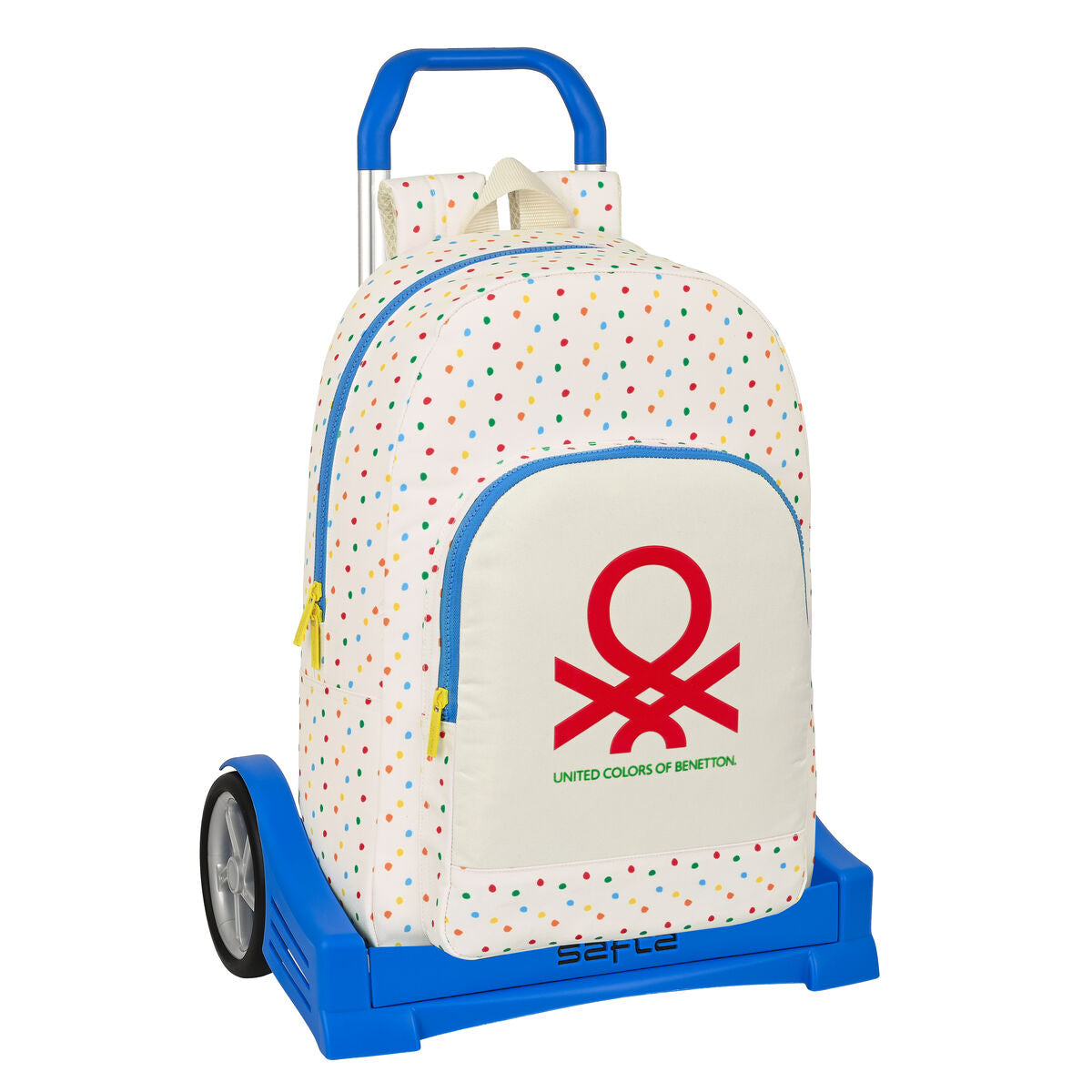 Schulrucksack mit Rädern Benetton Topitos (30 x 46 x 14 cm) von Benetton