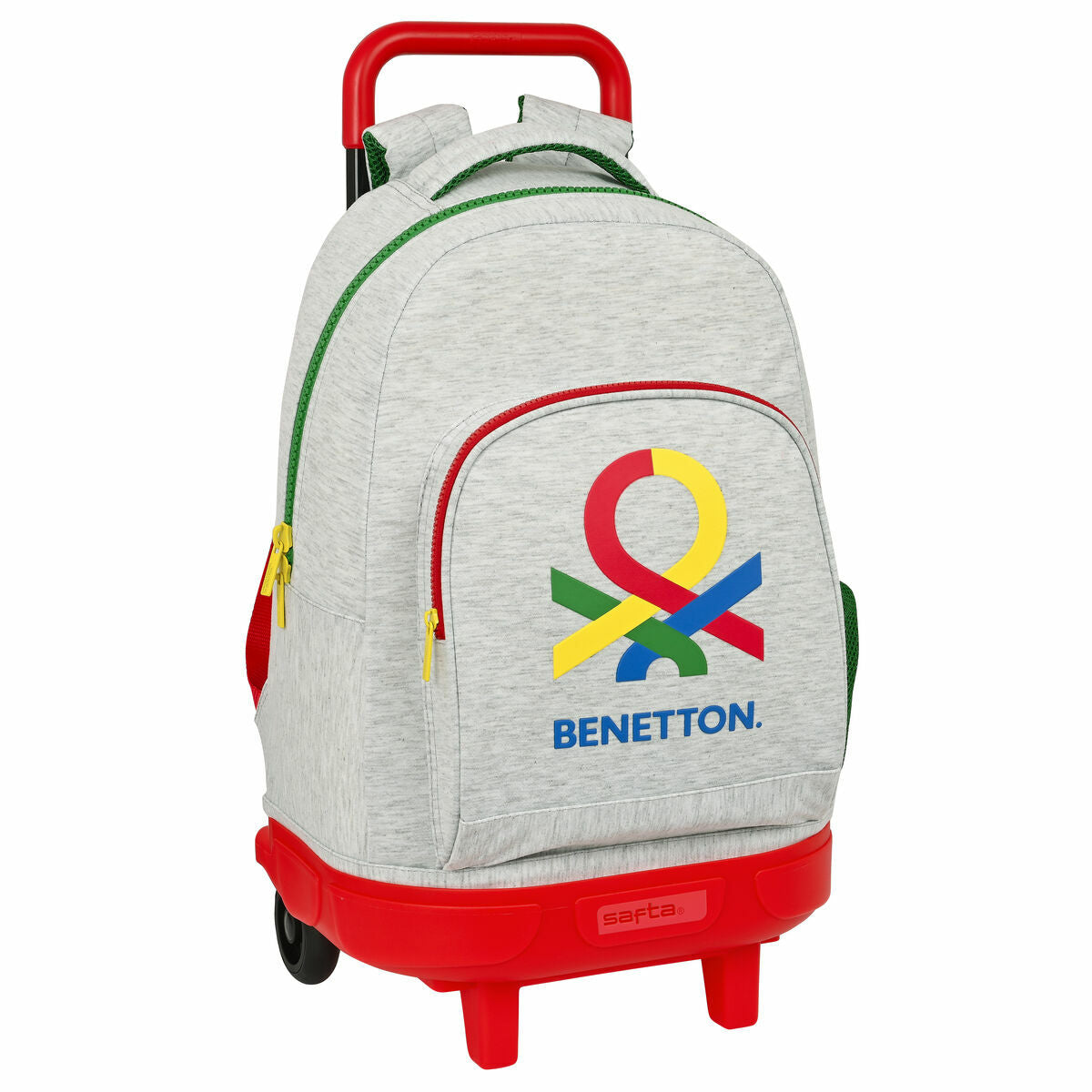 Schulrucksack mit Rollen Benetton Pop 33 x 22 x 45 cm von Benetton