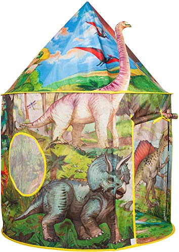 Benebomo Kinderspielzelt Dinosaurier, Drachen Kinderzelt, Zelt kinderzimmer Dino, spielzelt Kinder,kinderzelt draußen,Kinderspielhaus mit Tragetasche, Geschenk für Jungen von Benebomo