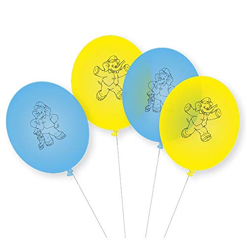 8 Luftballons * BENJAMIN BLÜMCHEN * als Deko für Kinderparty und Kindergeburtstag von DH-Konzept // Töröööö // Elefant Kinder Ballons Ballon Party Set von DH-Konzept