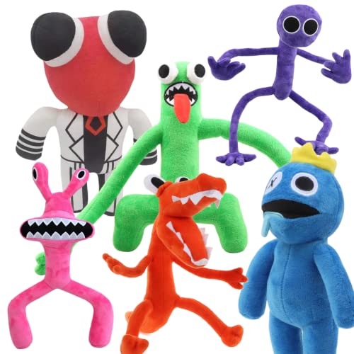 6pcs Rainbow Friends Cuddly Toy,Rainbow Friends Blue 11.8 Inches,Rainbow Friends Plush Stuffed Toy,Rainbow Friends Plush Toy for Fans and Friends, Boys, Girls Gifts Rainbow Friends Toys 6pcs Rainbow Friends Cuddly Toy,Rainbow Friends Blue 11.8 Inches,Rainbow Friends Plush Stuffed Toy,Rainbow Friends Plush Toy for Fans and Friends, Boys, Girls Gifts Rainbow Friends Toys von Benolls