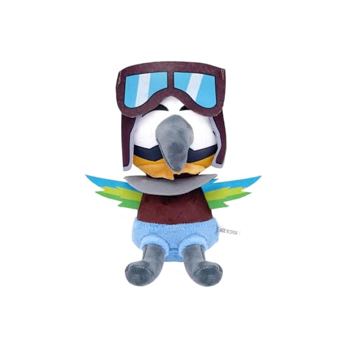 Benolls Indigo Parks Plüsch,Rambley Raccoon Plush Toy,7.8 Inch Rambley Plüschtiere,Geburtstags oder Feriengeschenke für Kinder（Mollie Macaw） von Benolls