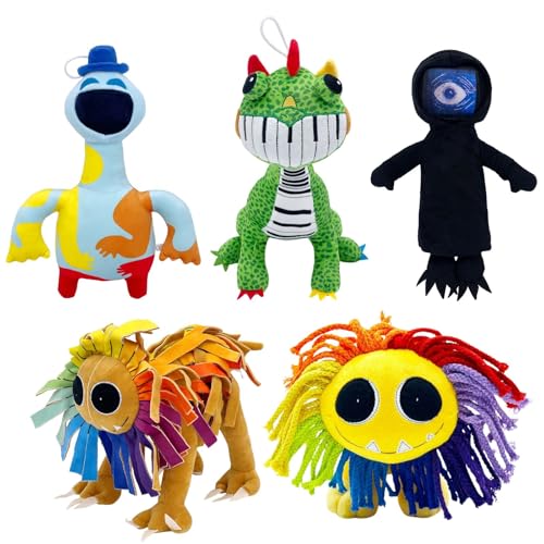 Benolls Nightmare Critters Plush,12" Doey Plush,Monster Game Plush Toy for Kids & Adults, for Fans (5PCS) von Benolls