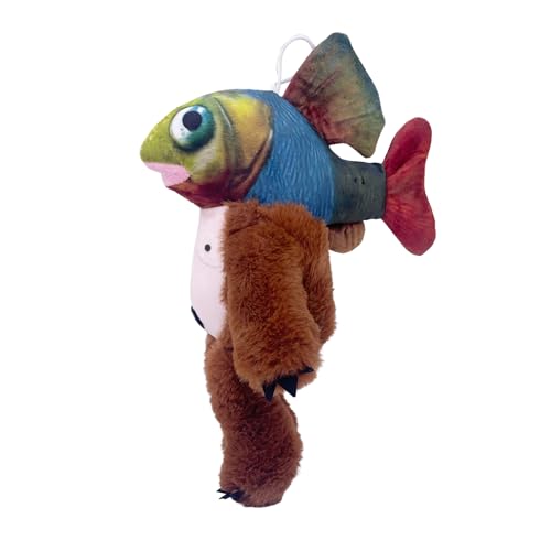 Benolls Tung Tung Tung Sahur Plush,2025 New Tralalero Tralala Plushish,Italian Brainrot Stuffed Figure Pillow Gift for Fans (Brown Plush) von Benolls