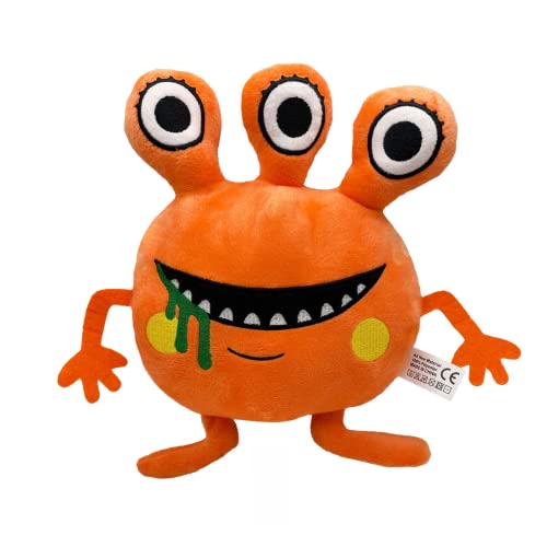 Garten of Banban Plush,10 Inch Garten of BanBan 3,2023 New Horror Game plüsch für Kinder, Fans und Freunde(Orange) von Benolls