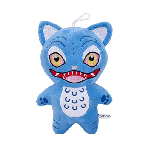 Kpop Demon Hunters Plush,Cute Tiger Plushie Collectible Stuffed Animal for Boys Girls Adults Kpop Fans Halloween Birthday Gift and Desktop Decor for Kids & Plush Collectors (Blue) von Benolls