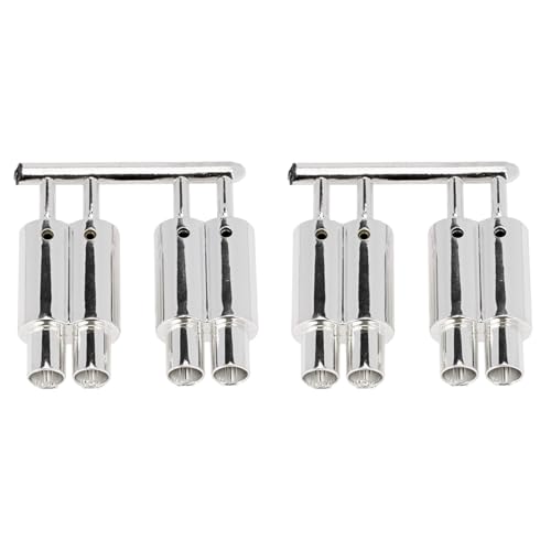 Benssey 2X Auspuffrohr mit Auslässen Endrohr für 1/10 RC Car Offroad Dekorationsteile Benssey 2X Auspuffrohr mit Auslässen Endrohr für 1/10 RC Car Offroad Dekorationsteile von Benssey