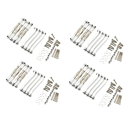 Benssey 32x Zugstangen Aus Metall Gehäuse Verbindungs Stange für Mn D90 D91 D96 D99 D99S Mn90 Mn99S 1/12 Silber Benssey 32x Zugstangen Aus Metall Gehäuse Verbindungs Stange für Mn D90 D91 D96 D99 D99S Mn90 Mn99S 1/12 Silber von Benssey