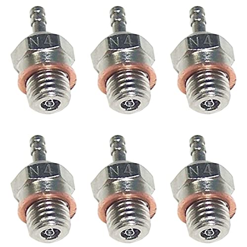 Benssey 6X N4 Glühkerze Funken für 70117 1/10 1/8 RC Truck Nitro Motorteile Benssey 6X N4 Glühkerze Funken für 70117 1/10 1/8 RC Truck Nitro Motorteile von Benssey