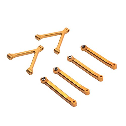 Benssey Metall Ziehen Stangen VerknüPfung GestäNge Set für 2801 SG2801-2801 D110 1/28 RC Crawler Auto Upgrade Teile ZubehöR,3 von Benssey
