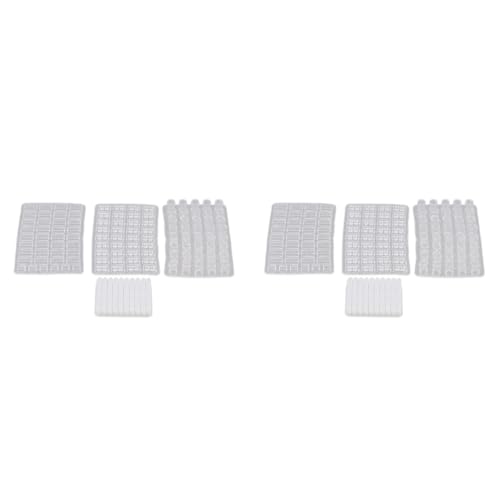 Benssey Miniaturmodell Ziegelform im MaßStab 1:16, 8 Packungen Simulationsziegelformen DIY Satz für Sandtisch LandschaftszubehöR Benssey Miniaturmodell Ziegelform im MaßStab 1:16, 8 Packungen Simulationsziegelformen DIY Satz für Sandtisch LandschaftszubehöR von Benssey