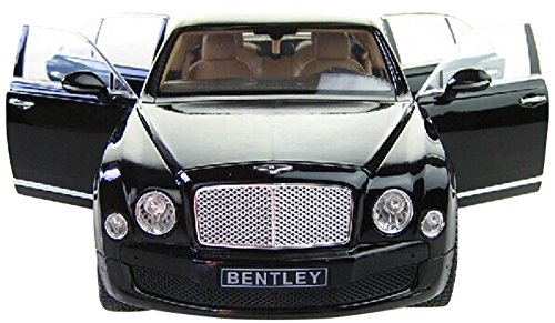 Bentley Modellauto 1:18 Rastar Mulsanne 2012 schwarz von Bentley