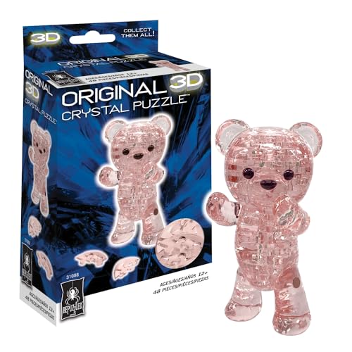 BePuzzled | Teddy Bear Original 3D-Kristallpuzzle ab 12 Jahren von Bepuzzled