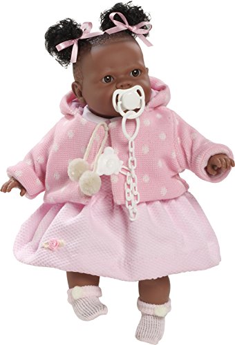 Berbesa 4353R - Alicia Puppe, 38 cm, pink Kleidung von Berbesa