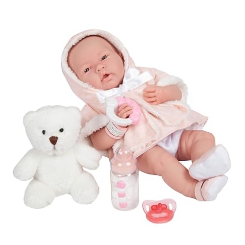 JC TOYS -La Newborn Baby Puppe, Lachs (18065) von jc toys