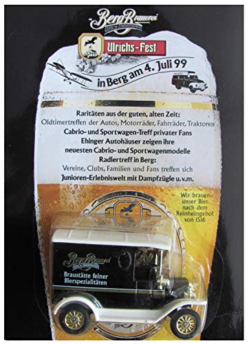 Berg Brauerei Zimmermann Nr.01 - Ulrichs Fest 1999 - Ford T 1919 - Oldtimer Berg Brauerei Zimmermann Nr.01 - Ulrichs Fest 1999 - Ford T 1919 - Oldtimer von Berg Brauerei Zimmermann