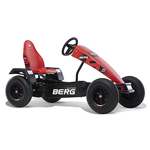 Berg Gokart mit XL-Frame B.Super Red mit Dreigangschaltung | Kinderfahrzeug, Tretauto mit Verstellbarer Sitz, Mit Freilauf, Kinderspielzeug geeignet für Kinder im Alter ab 5 Jahren Berg Gokart mit XL-Frame B.Super Red mit Dreigangschaltung | Kinderfahrzeug, Tretauto mit Verstellbarer Sitz, Mit Freilauf, Kinderspielzeug geeignet für Kinder im Alter ab 5 Jahren von Berg