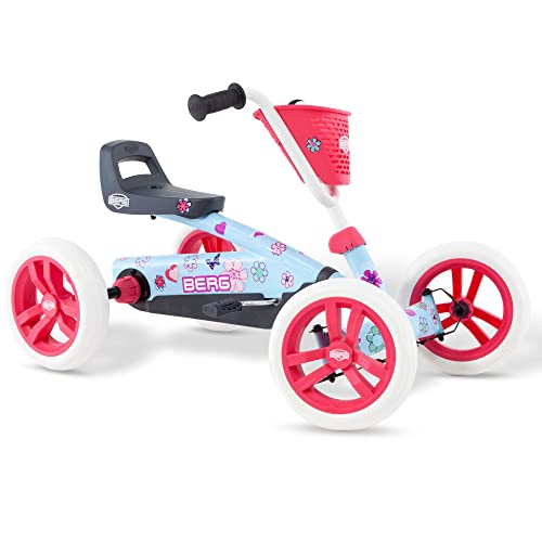 Berg Buzzy Bloom Pedal Gokart, Kinderfahrzeug, Tretauto, Kinderspielzeug, Hohe Sicherheid und Stabilität, Kettcar ab 2 Jahre von Berg