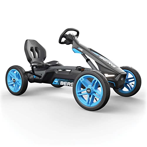 BERG Rally Gokart | Tretfahrzeug Kinderspielzeug geeignet für Kinder im Alter von 4-12 Jahren (Blue + Lights) BERG Rally Gokart | Tretfahrzeug Kinderspielzeug geeignet für Kinder im Alter von 4-12 Jahren (Blue + Lights) von Berg