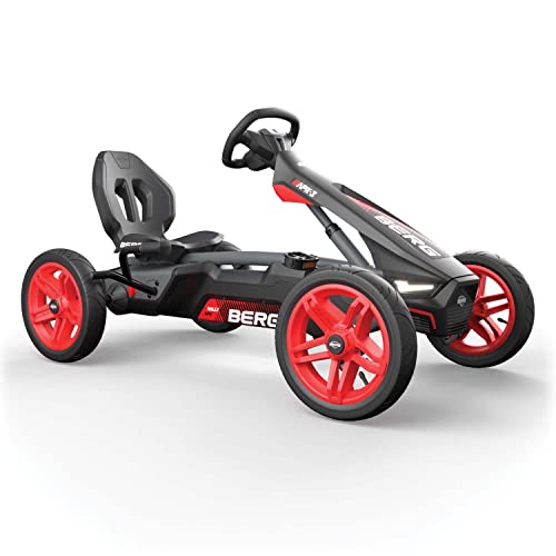 BERG Rally APX Red 3 Gears Gokart | Tretfahrzeug Kinderspielzeug geeignet für Kinder im Alter von 4-12 Jahren von Berg