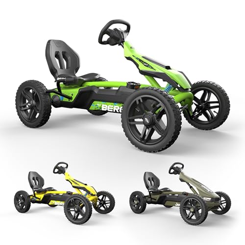 BERG Rally DRT Green Gokart | Tretfahrzeug Kinderspielzeug geeignet für Kinder im Alter von 4-12 Jahren von Berg