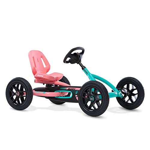 BERG Buddy Lua Pedal GoKart | Kinderfahrzeug, Tretfahrzeug mit hohem Sicherheitstandard, Luftreifen und Freilauf, Kinderspielzeug geeignet für Kinder im Alter von 3-8 Jahren von Berg