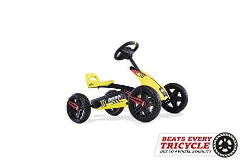 BERG Pedal-Gokart Buzzy Aero | Kinderfahrzeug, Tretauto, Sicherheit und Stabilität, Kinderspielzeug geeignet für Kinder im Alter von 2-5 Jahren von Berg