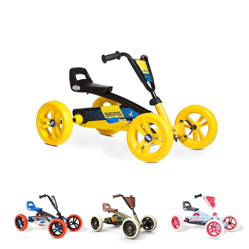BERG Buzzy BSX Pedal Gokart, Kinderfahrzeug, Tretauto, Kinderspielzeug, Hohe Sicherheid und Stabilität, Kettcar ab 2 Jahre von Berg