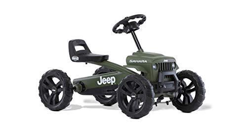 Berg Pedal-Gokart Buzzy Jeep Sahara | Kinderfahrzeug, Tretauto, Sicherheit und Stabilität, Kinderspielzeug geeignet für Kinder im Alter von 2-5 Jahren, grün Berg Pedal-Gokart Buzzy Jeep Sahara | Kinderfahrzeug, Tretauto, Sicherheit und Stabilität, Kinderspielzeug geeignet für Kinder im Alter von 2-5 Jahren, grün von Berg