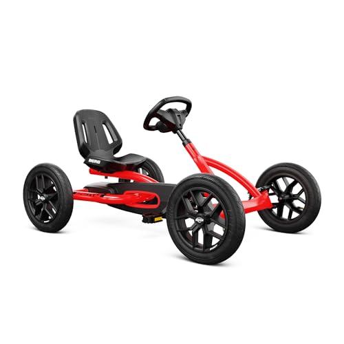 BERG Buddy Redster GoKart | Kinderfahrzeug, Tretfahrzeug mit hohem Sicherheitstandard, Luftreifen und Freilauf, Kinderspielzeug geeignet für Kinder im Alter von 3-8 Jahren BERG Buddy Redster GoKart | Kinderfahrzeug, Tretfahrzeug mit hohem Sicherheitstandard, Luftreifen und Freilauf, Kinderspielzeug geeignet für Kinder im Alter von 3-8 Jahren von Berg
