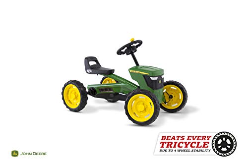 Berg Pedal-Gokart Buzzy John Deere | Kinderfahrzeug, Tretauto, Sicherheit und Stabilität, Kinderspielzeug geeignet für Kinder im Alter von 2-5 Jahren von Berg