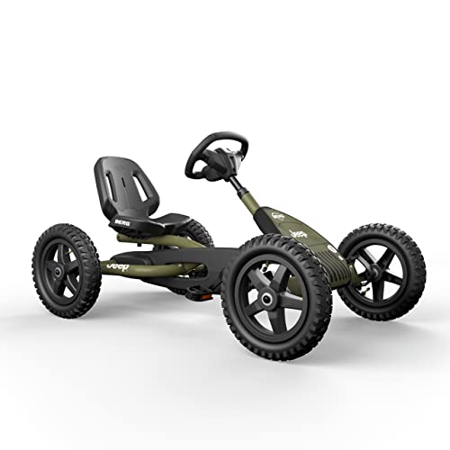 Bergtoys Jeep Junior Buddy Pedal-Gokart, grün, Kinderspielzeug geeignet für Kinder im Alter von 3-8 Jahren Bergtoys Jeep Junior Buddy Pedal-Gokart, grün, Kinderspielzeug geeignet für Kinder im Alter von 3-8 Jahren von Berg