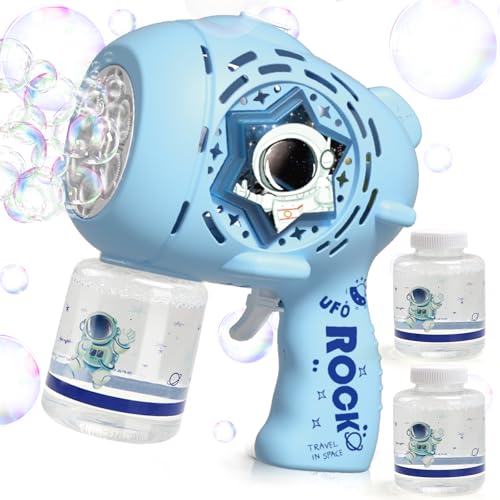 Beria Seifenblasenpistole Seifenblasenmaschine für Kinder Elektrisch Seifenblasen Pistole mit Seifenblasenflüssigkeit Bubble Gun Spielzeug für 3-8 Jahre Kinder Mädchen Junge Geburtstag Geschenk Beria Seifenblasenpistole Seifenblasenmaschine für Kinder Elektrisch Seifenblasen Pistole mit Seifenblasenflüssigkeit Bubble Gun Spielzeug für 3-8 Jahre Kinder Mädchen Junge Geburtstag Geschenk von Beria