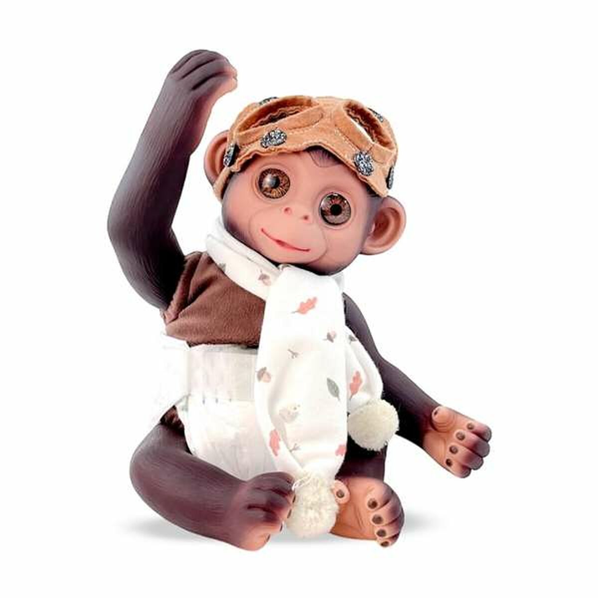 Babypuppe Berjuan Anireal 35 cm Pilot Affe Babypuppe Berjuan Anireal 35 cm Pilot Affe von Berjuan