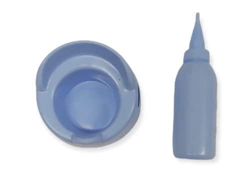 Urinal und Babyflasche, Blau von Berjuan