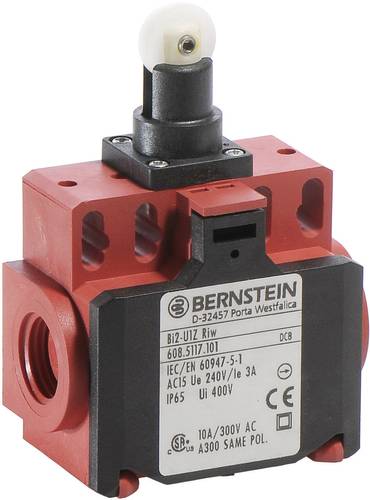 Bernstein 6085117101 BI2-U1Z RIW Endschalter 240 V/AC 10A Rollenhebel tastend IP65 1St. von Bernstein