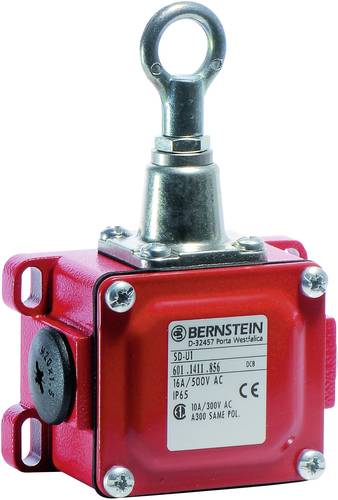 Bernstein 6111411029 SD-U1 Seilzugschalter 240 V/AC 16A Seilzug mit Öse tastend IP65 1St. von Bernstein