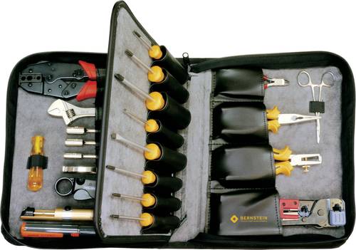 Bernstein Tools 2701 NETWORK Elektriker Werkzeugtasche unbestückt (L x B x H) 320 x 250 x 100mm von Bernstein Tools