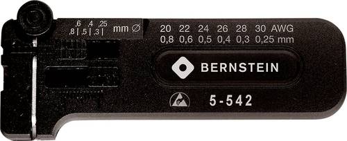 Bernstein Tools 5-542 Drahtabisolierer 0.25 bis 0.8mm von Bernstein Tools